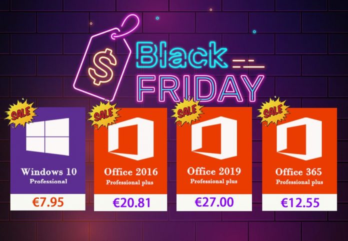 Black Friday σε δημοφιλές λογισμικό Windows και Office Pro