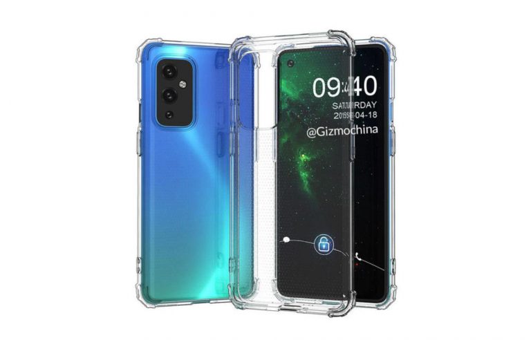 OnePlus 9: Renders θήκης δείχνουν επίπεδη οθόνη και Punch Hole