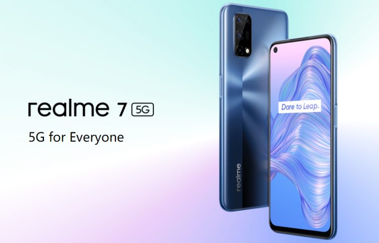 Realme 7 5G: Επίσημα με Dimensity 800U, τετραπλή κάμερα 48MP, και οθόνη 120Hz