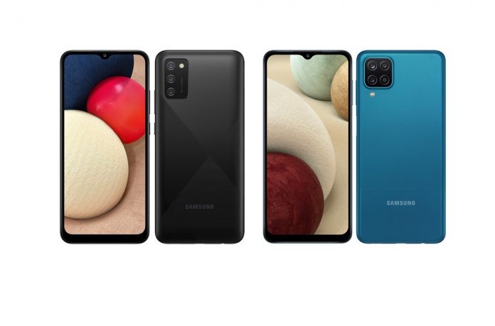 Samsung Galaxy A12 και A02s: Επίσημα με οθόνη 6,5 ιντσών και μπαταρία 5