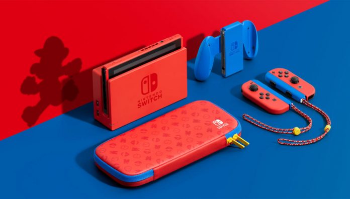 Συλλεκτικό Nintendo Switch Mario Red & Blue Edition