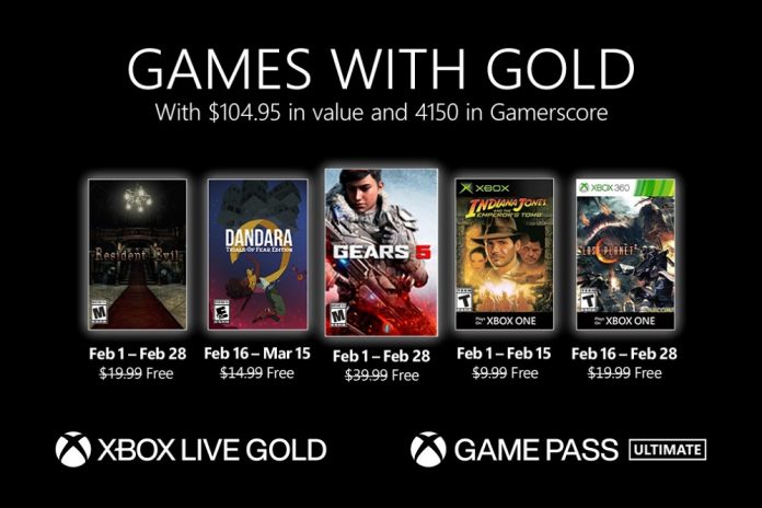 Games With Gold: Τα δωρεάν παιχνίδια του Φεβρουαρίου για Xbox One και Xbox Series X / S