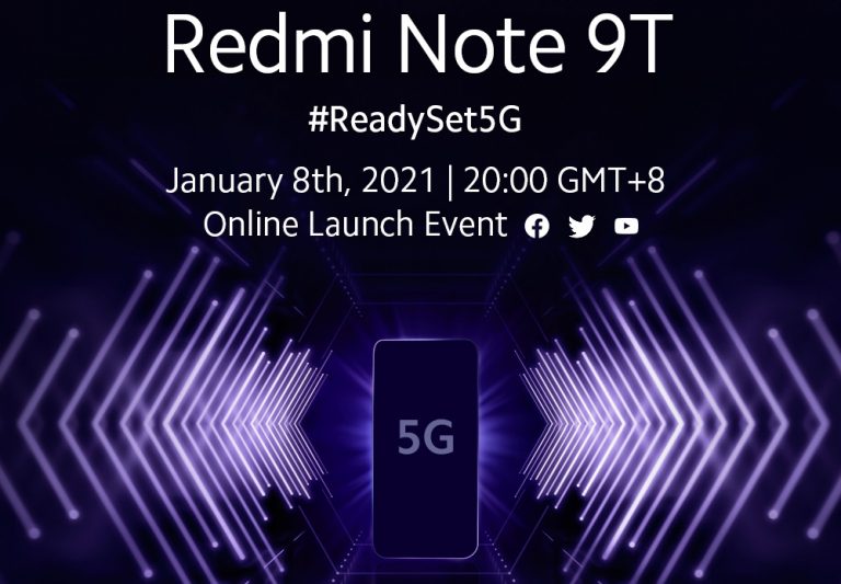 Redmi Note 9T: Έρχεται στις 8 Ιανουαρίου με 5G και τριπλή κάμερα