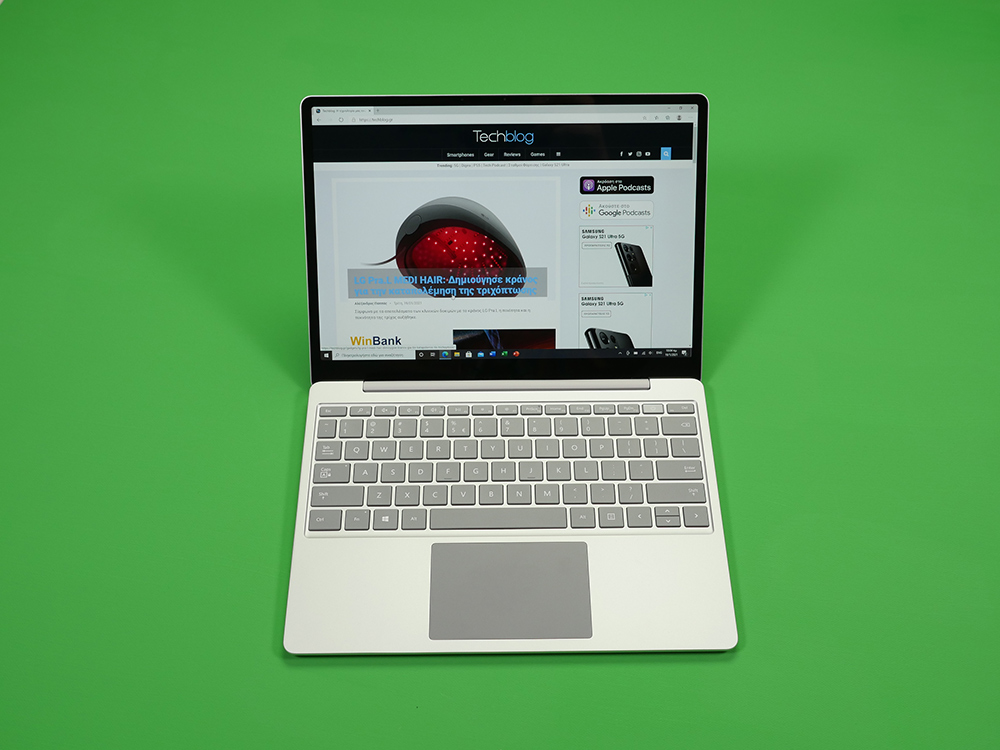 Microsoft Surface Laptop Go review Techblog