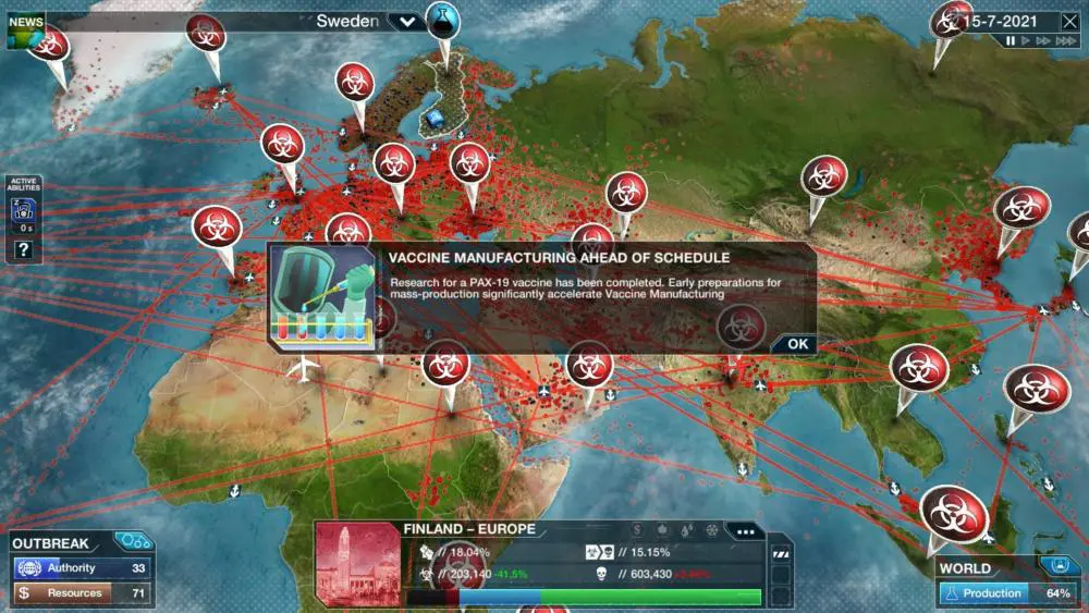 Plague Inc. The Cure Free Until Covid Under Control