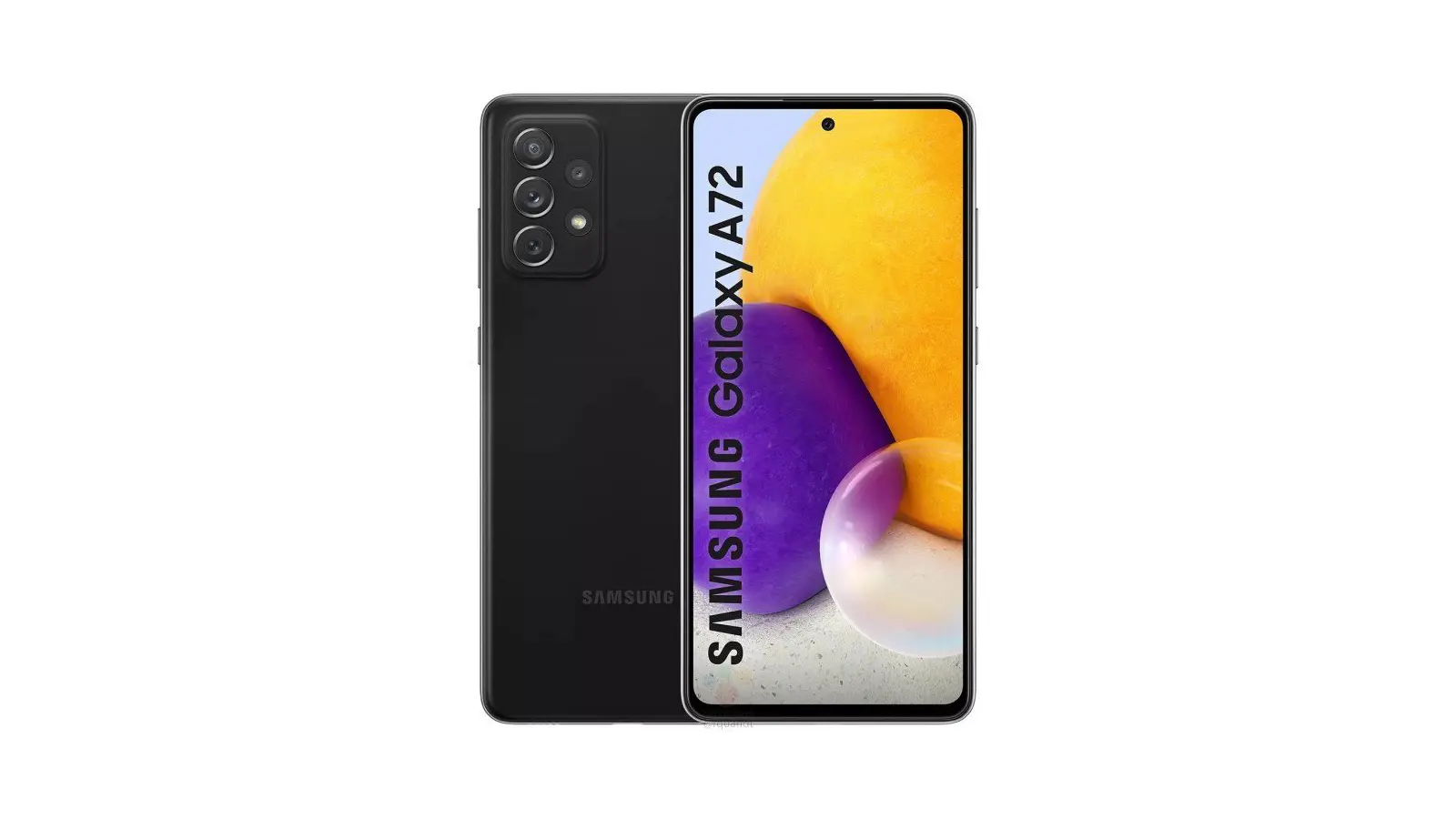 Samsung Galaxy A72 render