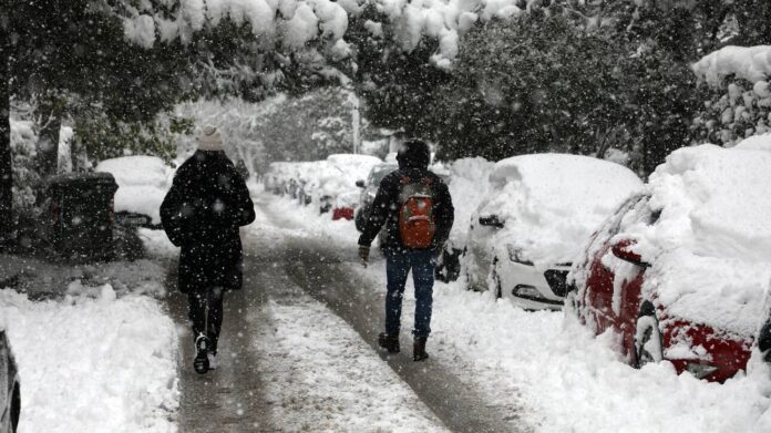 Προειδοποίηση Μαρουσάκη για χιόνια και πολικές θερμοκρασίες υπό το μηδέν