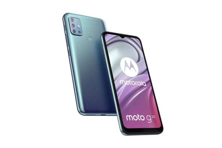 Motorola Moto G20: Διαρροή των τεχνικών του χαρακτηριστικών