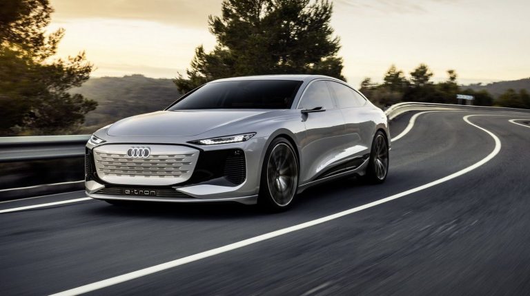 To Audi A6 E Tron έχει Projectors αντί για προβολείς