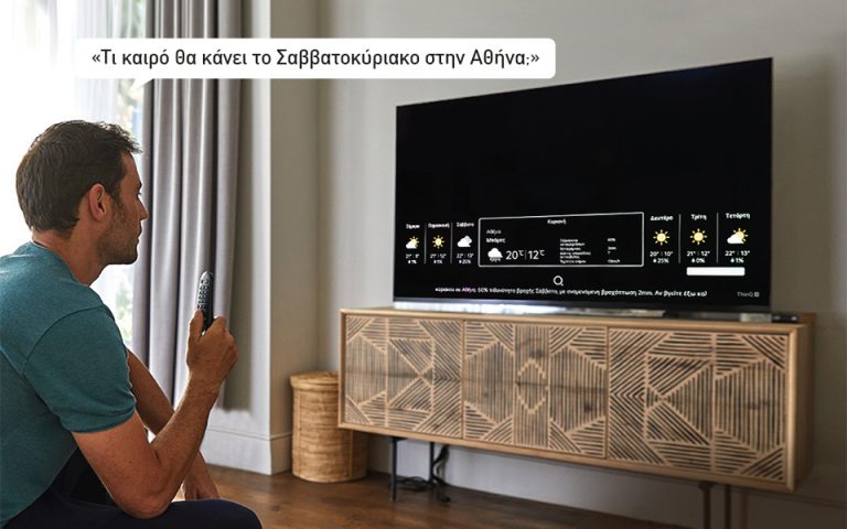 To LG ThinQ AI αποκτά δυνατότητα φωνητικών εντολών στα Ελληνικά