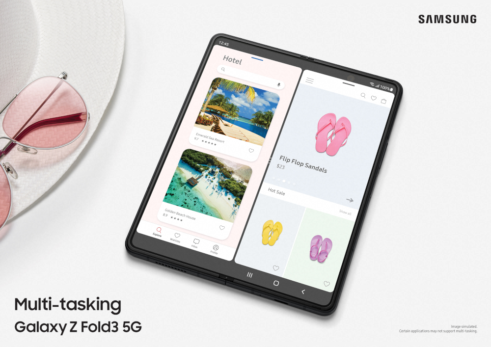 Samsung Galaxy Z Fold 3 5G: Επίσημα με under display camera