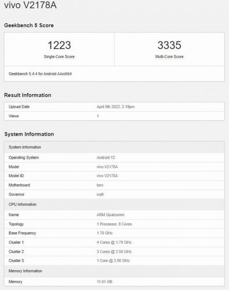 Vivo X Fold: Το είδαμε στο Geekbench με Snapdragon 8 Gen 1