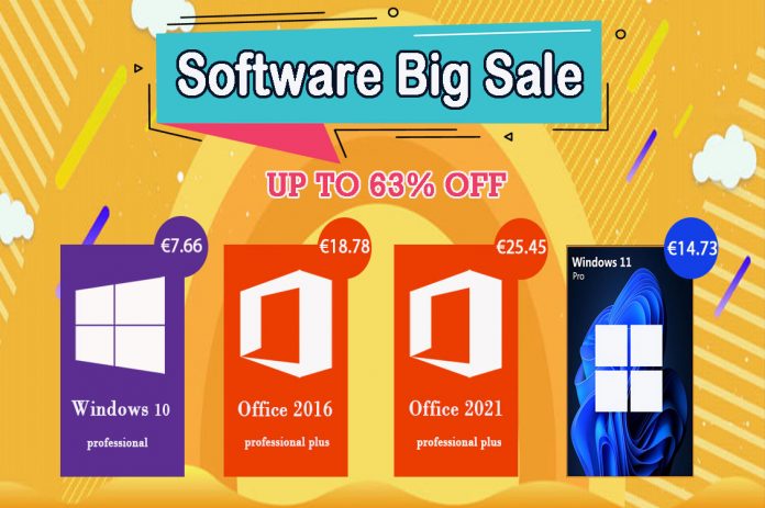 Software Big Sale: Αποκτήστε Windows 10 Pro με €7.66 και Office 2021 Pro με €25