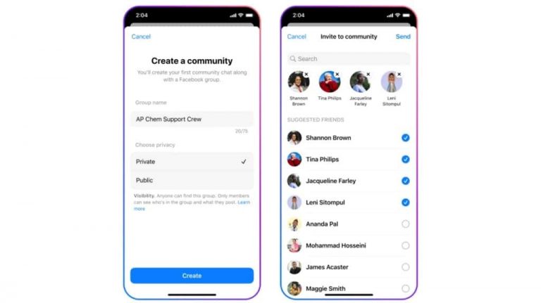 Η Meta φέρνει τα Community Chats σε Messenger και Facebook Groups