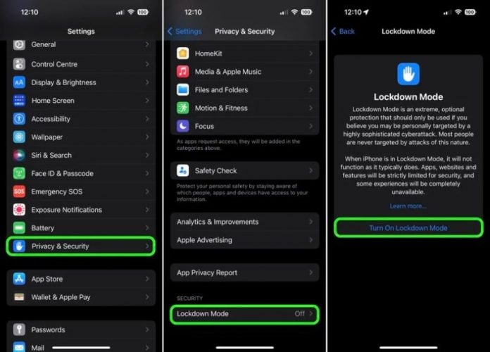 Πώς να ενεργοποιήσετε τo Lockdown Mode σε συσκευές IOS