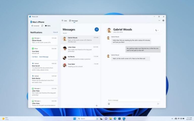 Τα Windows 11 υποστηρίζουν το iMessage αλλά οι περιορισμοί είναι πολλοί
