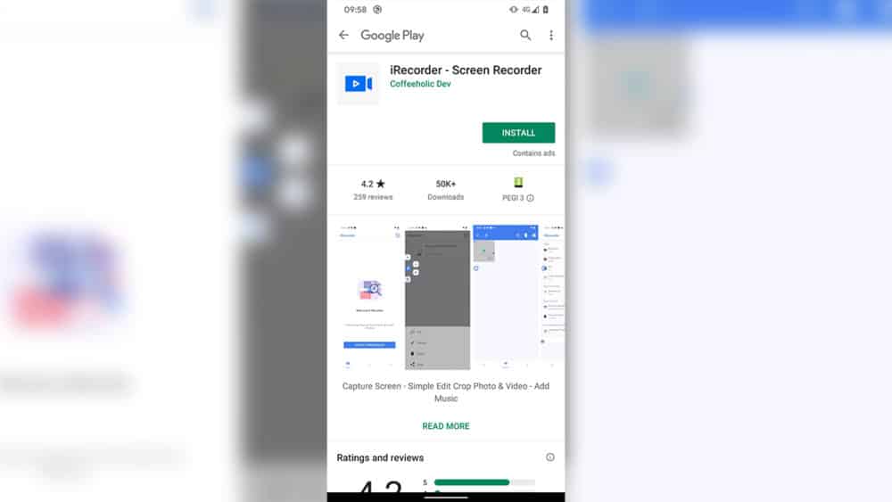 Android app, Android app καταγράφει τους χρήστες και στέλνει αρχεία ήχου σε server