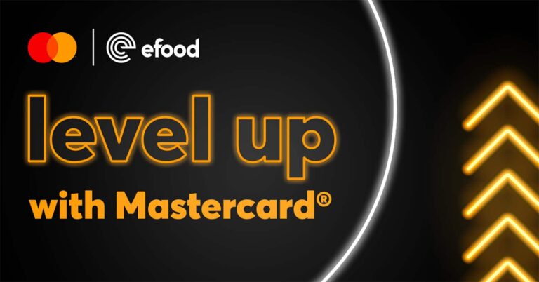 Level Up with Mastercard: efood και Mastercard σε επιβραβεύουν για καλό σκοπό