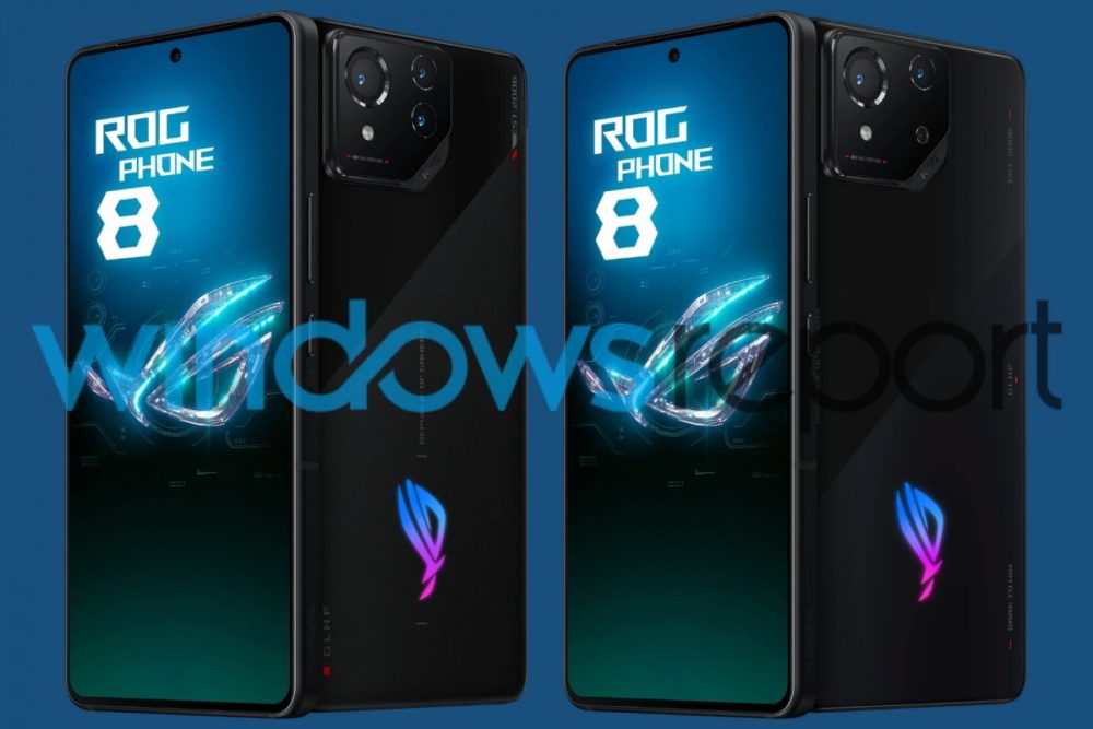 Asus Rog Phone 8, Asus ROG Phone 8 & 8 Pro: Διέρρευσαν επίσημα render