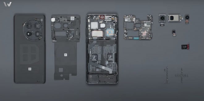 OnePlus 12: Teardown βίντεο αποκαλύπτει τεράστιο σύστημα ψύξης