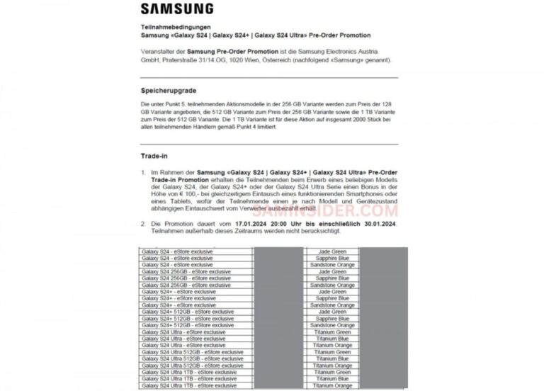 Samsung Galaxy S24: Αυτά είναι τα δώρα με τις προπαραγγελίες στην Ευρώπη