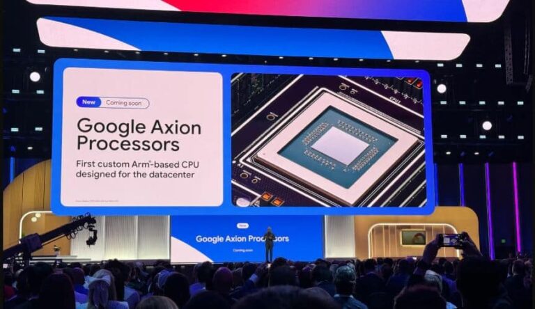 Η Google αποκαλύπτει το Axion – Είναι η πρώτη της CPU βασισμένη σε Arm για κέντρα δεδομένων