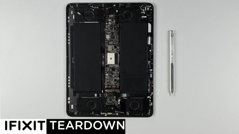 iPad Pro 13″ & Apple Pencil Pro γίνονται φύλλο και φτερό από το iFixit