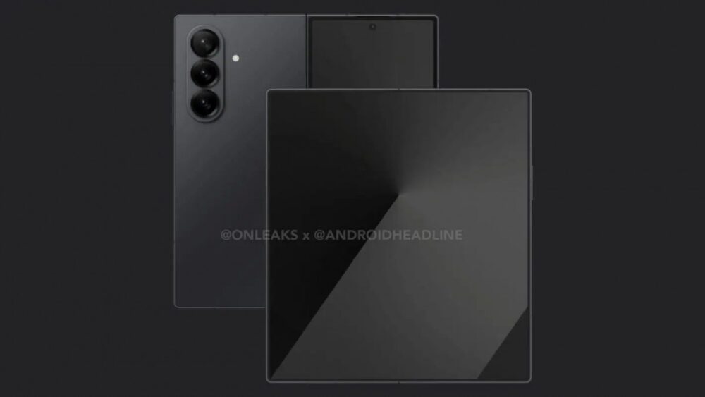 Samsung Galaxy z fold7, Samsung Galaxy Z Fold7: Renders δείχνουν ότι είναι πιο λεπτό από το Z Fold6