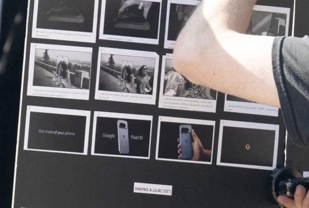 Google Pixel 10 Pro, Pixel 10 Pro: Διέρρευσαν αποκαλυπτικές εικόνες από γυρίσματα διαφήμισης