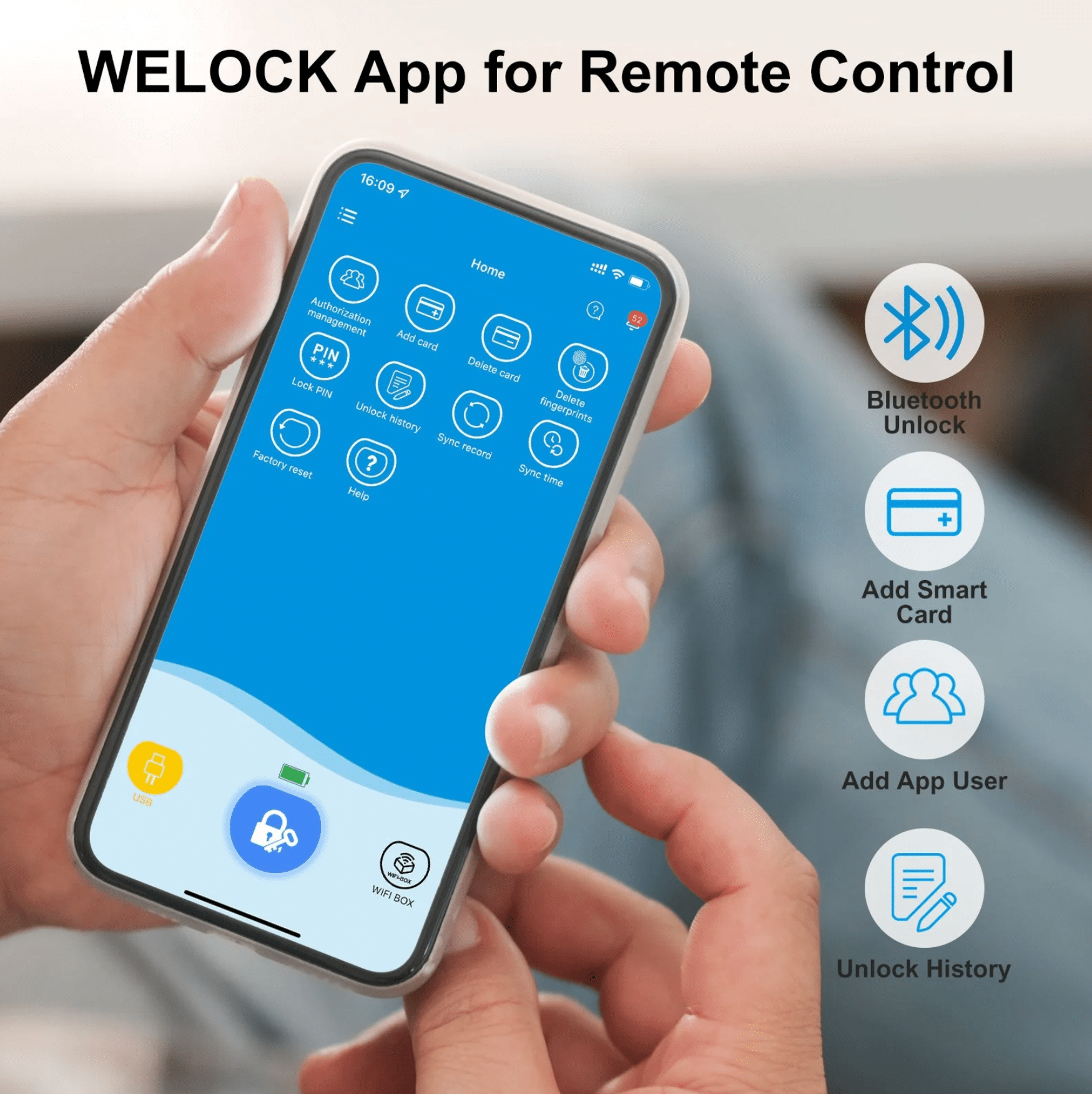 WELOCK Touch41 έξυπνη κλειδαριά, WELOCK Touch41: Κλειδαριά ασφάλειας και τεχνολογίας για το σπίτι σας
