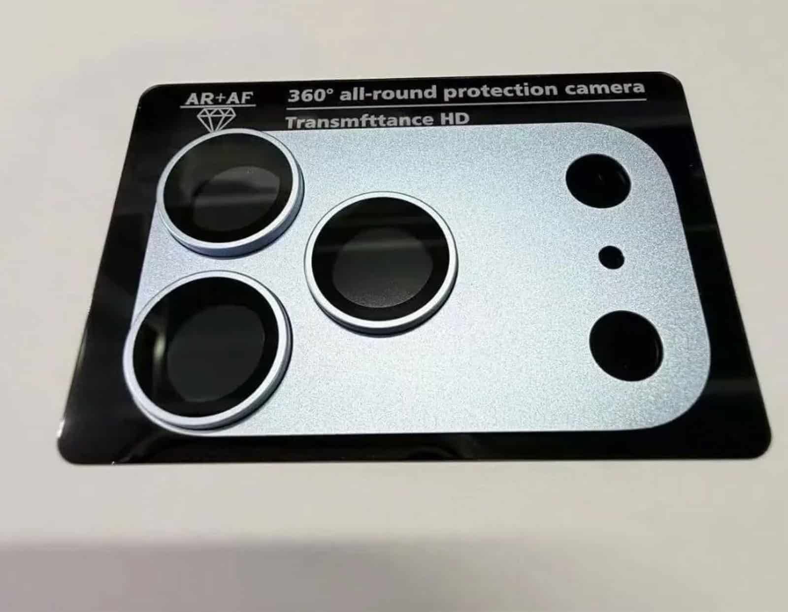Leaked camera housing protectors for the iPhone 18