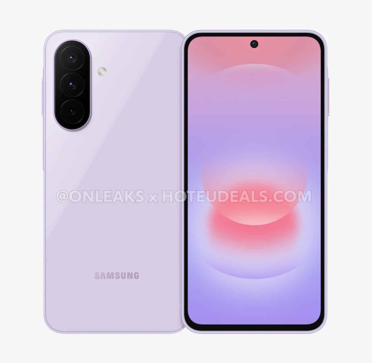 Samsung Galaxy A27 3D CAD renders